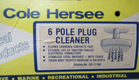 6 Pole Plug Cleaner Cole Hersee Stainless Steel Brushes Automotive Industrial