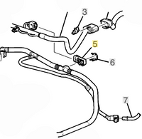 OEM Fuel Tank Pressure Sensor 13502903 Buick Cadillac Chevrolet GMC Saab Saturn