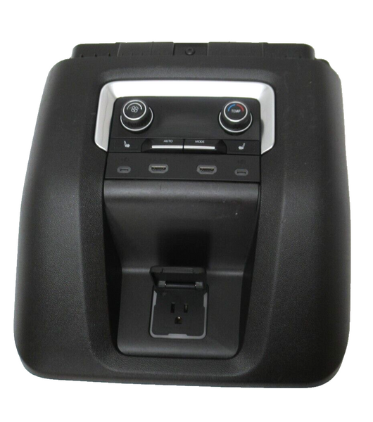 Black Front Floor Console Rear Trim Panel 2021-24 Chevrolet Suburban Tahoe Yukon