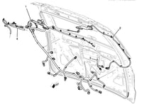 New OEM Hands Free Power Liftgate Wiring Harness 2021-2024 GMC Yukon, Yukon XL
