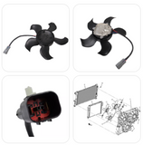 OEM Engine Cooling Fan Motor Kit 3.0L Escalade Silverado Sierra Tahoe Yukon 3.0L