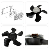 Engine Cooling Fan Motor Left Side 2021 Cadillac Chevrolet GMC 4.3L 5.3L 6.2L
