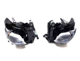 LED Smoke Headlight Beam Projector Left n Right 2014-2017 Mercedez-Benz S550