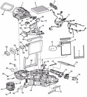 HVAC Temperature Valve Actuator 2014-2017 Escalade Silverado Sierra Tahoe Yukon