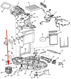 AC Blower Motor Actuator Set 2015-2019 Escalade Silverado Suburban Tahoe Yukon
