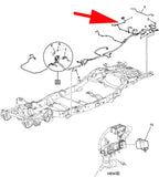 2012-14 Cadillac Suburban Tahoe Factory OEM Wiring Harness Chassis 22970355