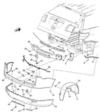 Parking Assist Bumper Sensor Burgundy Tip Escalade Silverado Sierra Tahoe Yukon