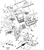 84466390 Multimedia Port Receptacle Acadia Escalade Silverado Sierra Tahoe Yukon