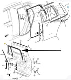 85105959 Weatherstrip Rear Right Side Door Window Chevrolet Tahoe Suburban Yukon