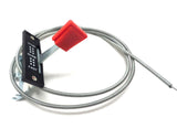 7-03907 Lawn Mower Throttle Control 54" Long 1/2" Wire Mounted Left Right Center