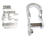 2011-2019 Silverado Sierra 1500 Genuine GM Front LT Duty Tow Hook Chrome 2285889