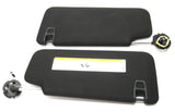 OEM GM Jet Black Suede Driver & Passenger Side Sunshade 2013-2016 Cadillac SRX