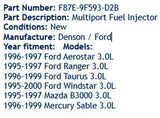Fuel Injector Denson F87E-D2B Aerostar Ranger Windstar Mazda B3000 Taurus 3.0L
