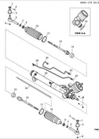 New NOS Rack & Pinion No Flow Control Actuator Cadillac Deville Eldorado Seville