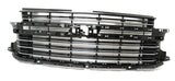 Front Grille Black Small Chrome Chevrolet Suburban Tahoe no Grille Opening Bezel