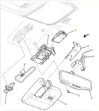 84421055 Front View Interior Camera 2020 Cadillac Escalade Chevrolet Tahoe Yukon