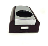 Left Hand Front Door Handle Bezel with Keyhole Painted Red Baroque