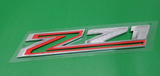 Chevrolet Silverado Colorado Tahoe Fender z71 Emblem Red White See Through Back