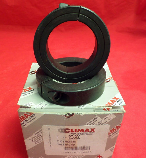 Climax Metal Ppoducts 2C200 Shaft Collar Clamp 5Pc 2 In Steel