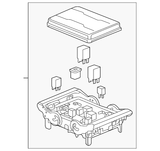 23225905 Block Assembly Engine Wiring Harness Junction 2015-2020 Escalade Tahoe