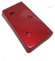 Front License Plate Bracket in Crystal Red 2008-2013 Chevrolet Corvette 19166219