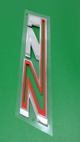 Chevrolet Silverado Colorado Tahoe Fender z71 Emblem Red White See Through Back