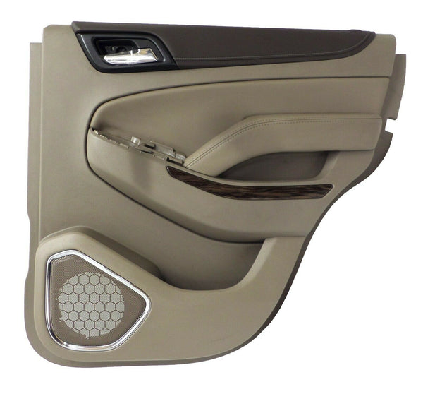 84192497 Rear Right Door Panel Cocoa Dune 2015-2020 Chevrolet Tahoe GMC Yukon