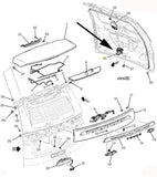 13545829 New Rear Liftgate Latch 2021-2023 Escalade Suburban Tahoe Yukon