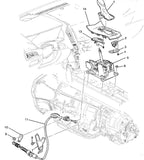 GM 22911731 Automatic Transmission Shift Control Cable 2013-14 Cadillac ATS