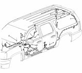 2012-14 Escalade Suburban Yukon Factory Chasiss Wiring Harness 22920927