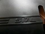 12561503 Left Cover Shield Fuel Injection Rail Black Red 1999-02 Chevy Corvette