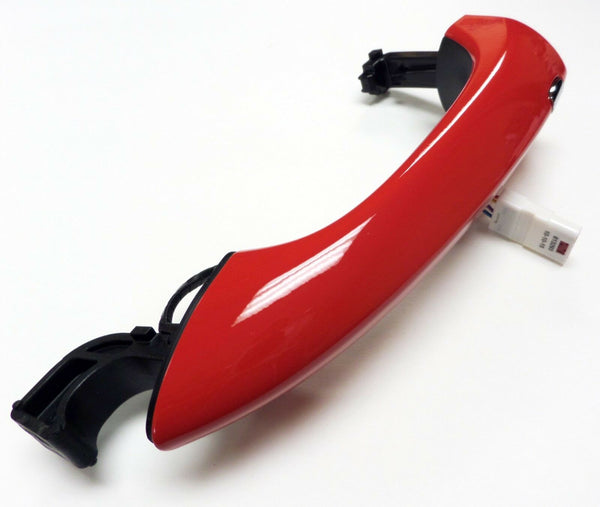 Keyless Front Door Handle Red Hot w/Chrome Button 2016-2017 Chevrolet Cruze