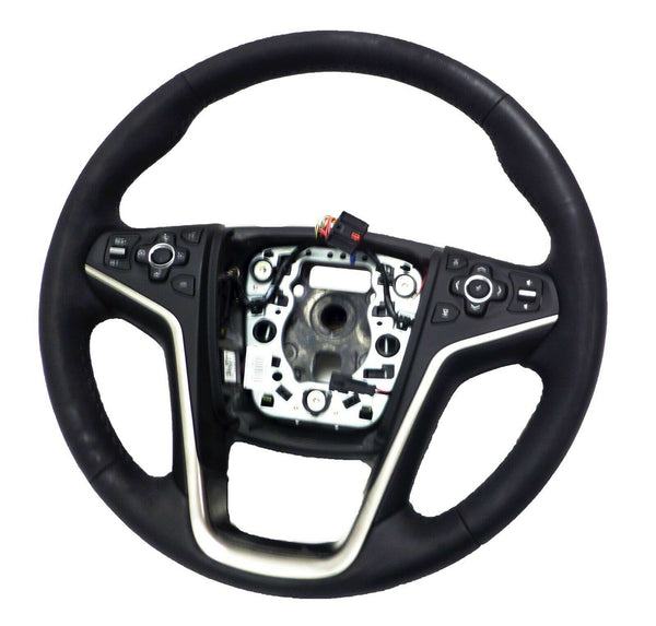 23207590 Steering Wheel Jet Black Leather Collision 2014-2016 Buick LaCrosse