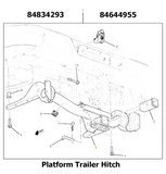 84834293 New Platform Trailer Hitch 2020-2022 Silverado Sierra 2500HD 3500HD
