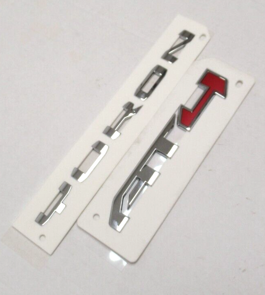 Chrome Rear Tailgate & Door Emblems 3D Badge 2021-2023 GMC Yukon Yukon XL