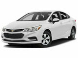 Keyless Rear Door Handle Summit White / Chrome 2015-2017 Chevrolet Cruze