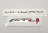 Chrome Rear Tailgate & Door Emblems 3D Badge 2021-2023 GMC Yukon Yukon XL