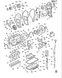 24570263 Engine Timing Cover VIN 3 SOHC 2.3L 1992-1994 Grand Am Achieve Skylark