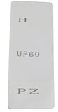 HUF60PZ New NOS Right Blk Mazda Mirror Manual Folding 1987-93 Mazda B2200 Pickup