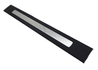 Front Door Sill Plate Black Brush Escalade Platinum 2010-2014 Cadillac Escalade