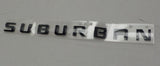 Door Emblem Suburban Decal 26in Long Black LH or RH 2020-2023 Chevrolet Suburban