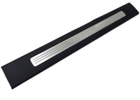 Front Door Sill Plate Black Brush Escalade Script RH 2010-2014 Cadillac Escalade