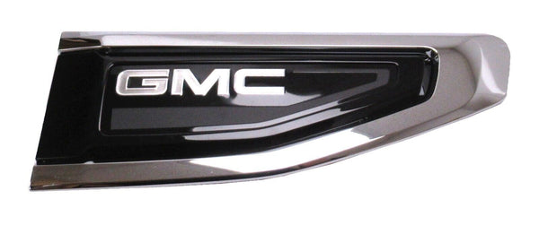 GMC Silver Bright Front Right Side Fender Ornamentation Vent 2021-23 GMC Yukon