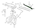Front Driver Side LH Windshield Wiper Arm /Blade 2010-2017 LaCrosse 16/17 Malibu