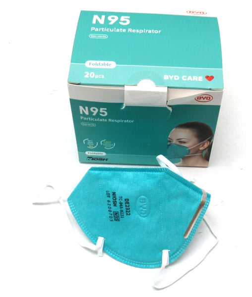 N95 Face Mask Medical Respiratory Protection for 95% Filtering Efficiency Level