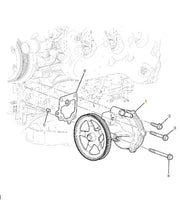 12643517 Vacuum Pump Belt 2015-20 Escalade Suburban Tahoe Yukon Sierra Silverado