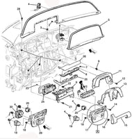Magnetic Drive System, Ride Control Switch Cadillac Escalade V Sport 85599434
