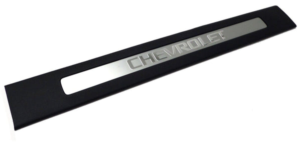 Front Door Sill Plate Black Ebony Right Side 2010-2014 Chevrolet Suburban Tahoe