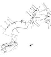 Fuel Tank Filler Pipe OEM 2009-2014 Cadillac Escalade Chevrolet Tahoe GMC Yukon