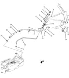 Fuel Tank Filler Pipe OEM 2009-2014 Cadillac Escalade Chevrolet Tahoe GMC Yukon